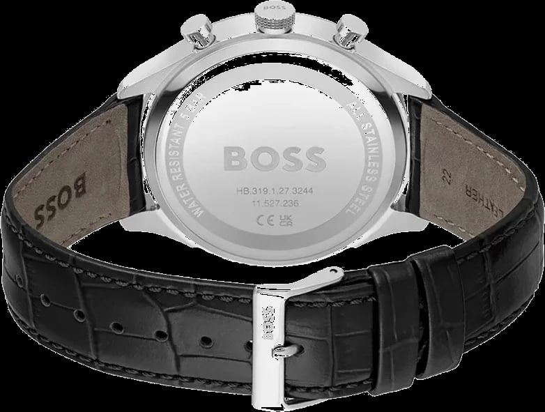 Montre Hugo Boss 1514049 homme détail cadran noir