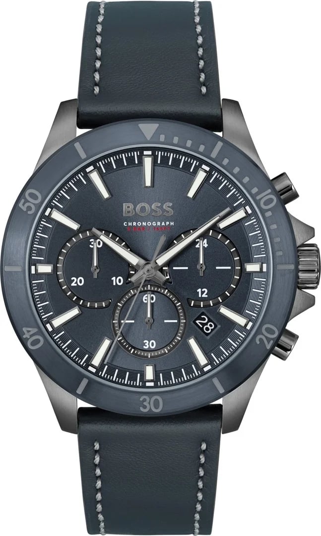 Montre Hugo Boss 1514056 homme cadran bleu
