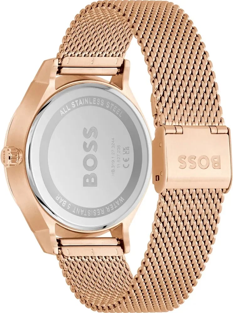 Montre Hugo Boss 1514104 homme détail cadran noir