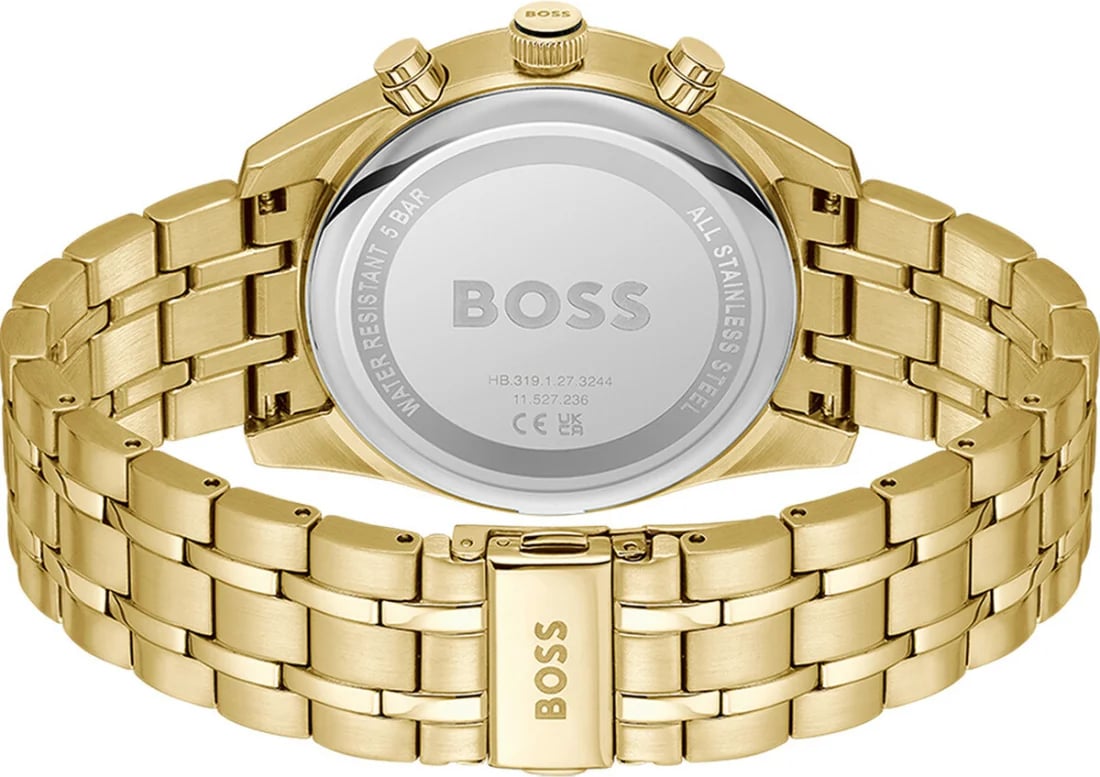 Montre Hugo Boss 1514152 homme détail cadran noir