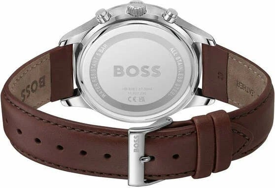 Montre Hugo Boss 1514155 homme détail cadran gris