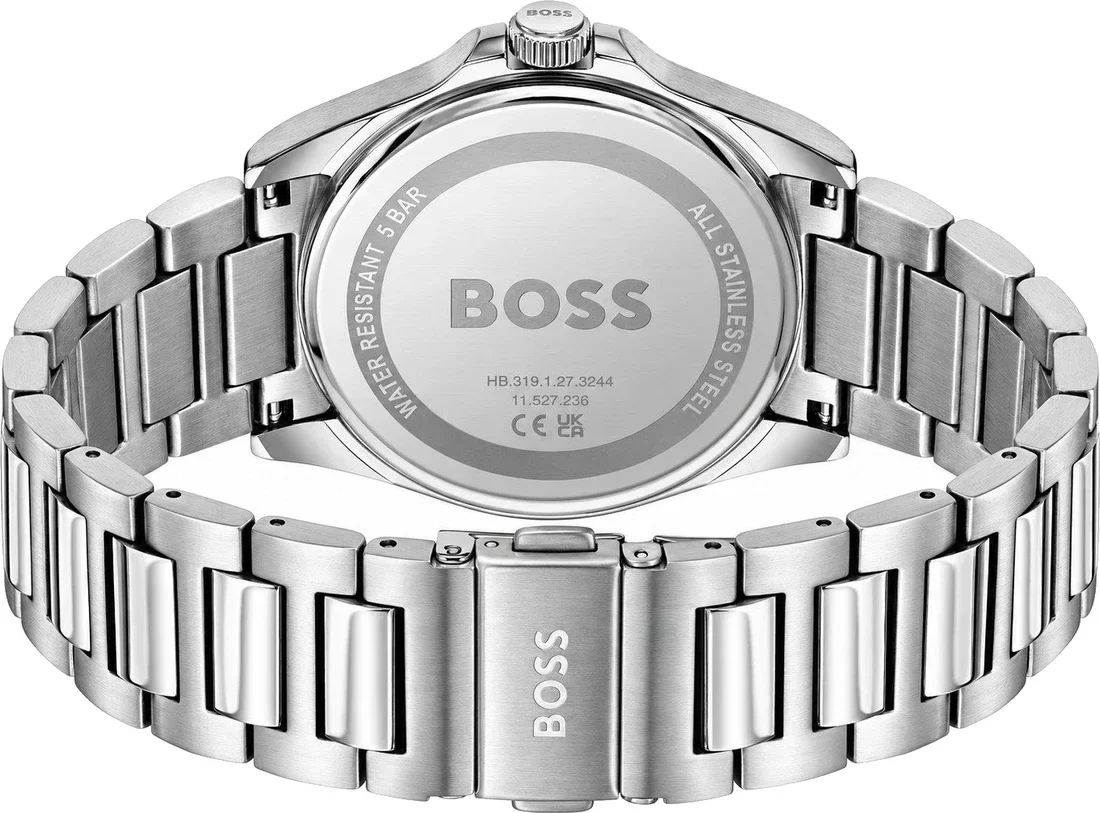 Montre Hugo Boss 1514170 homme détail cadran noir