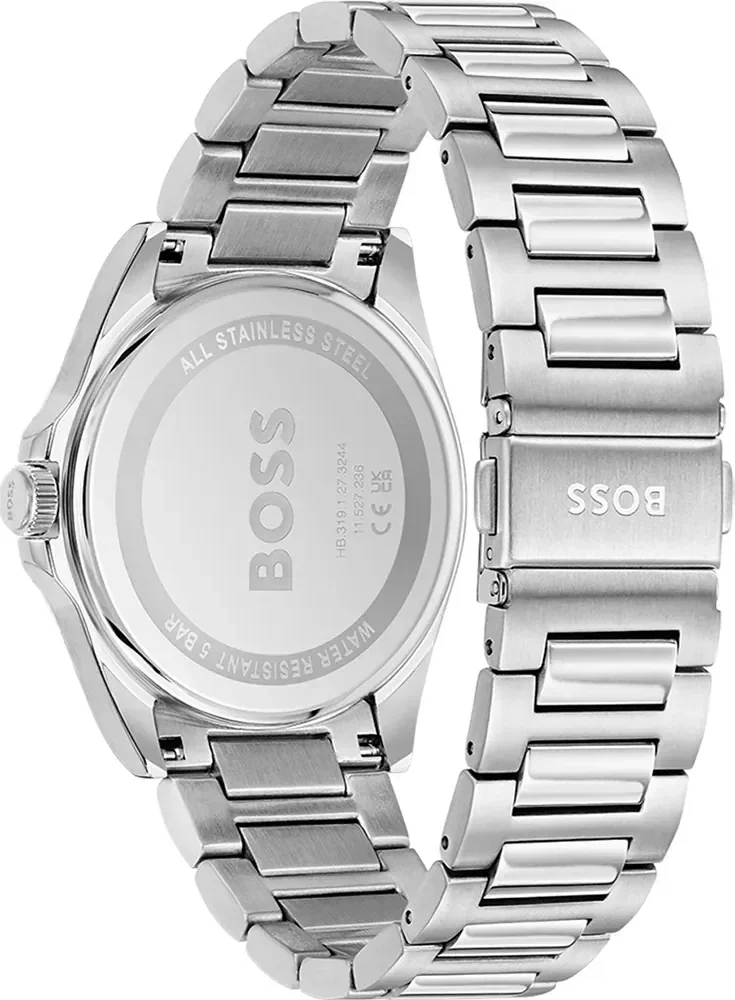 Montre Hugo Boss 1514176 homme détail cadran blanc