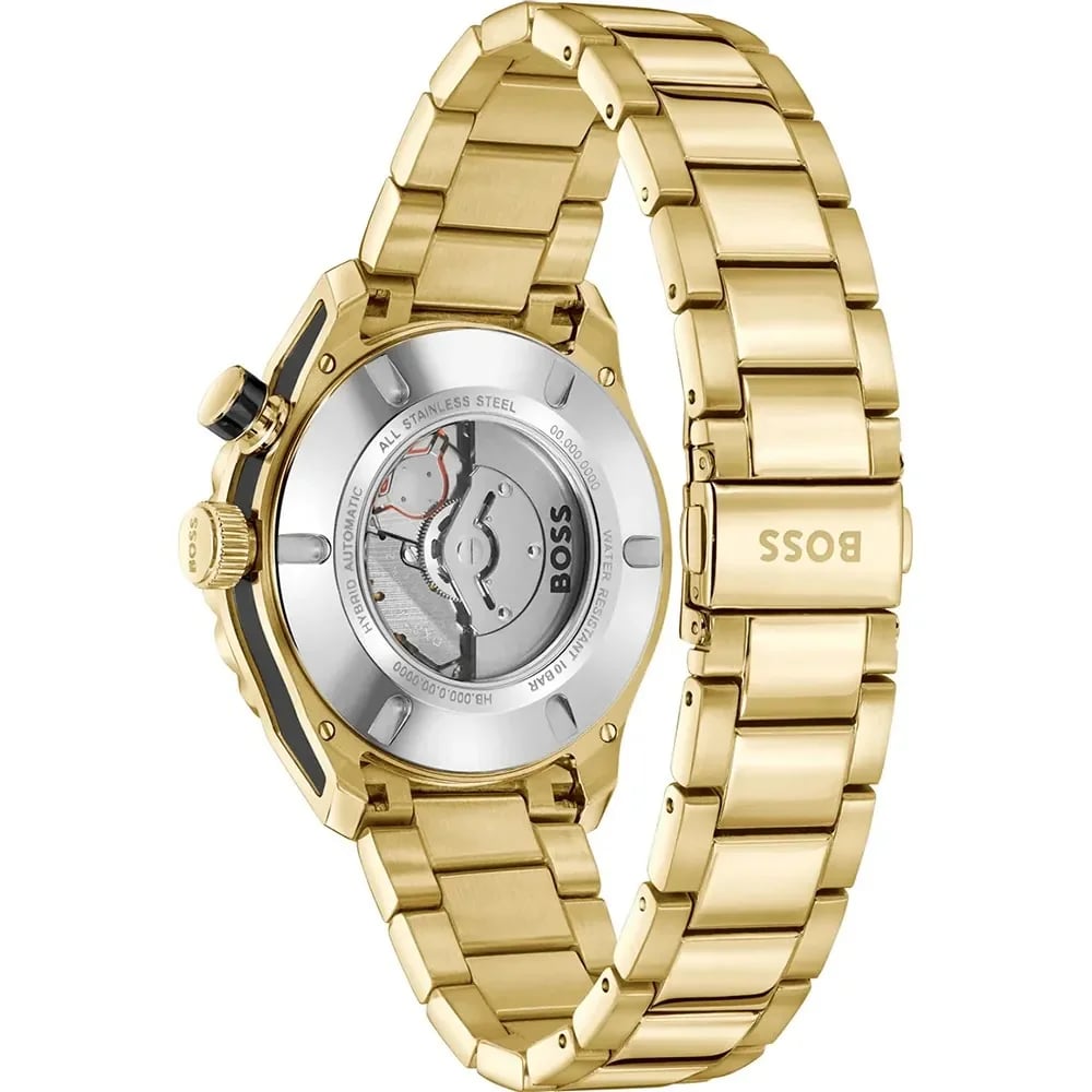 Montre Hugo Boss 1514180 homme détail cadran noir