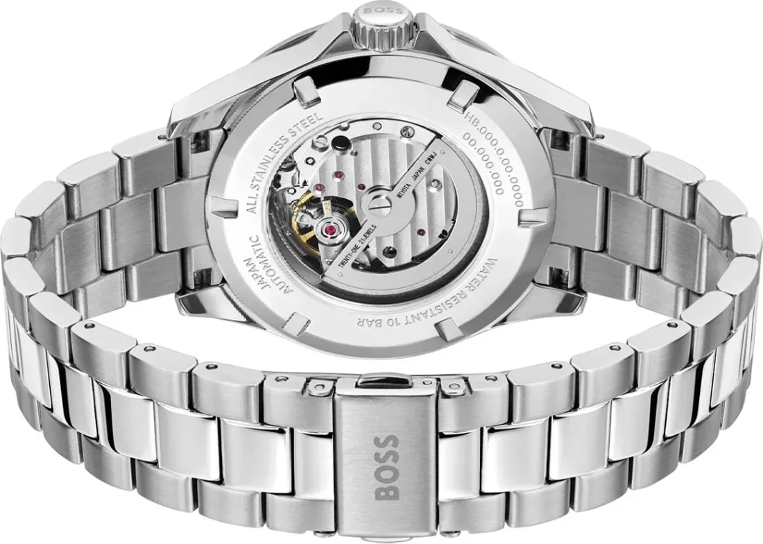 Montre Hugo Boss 1514202 homme détail cadran noir
