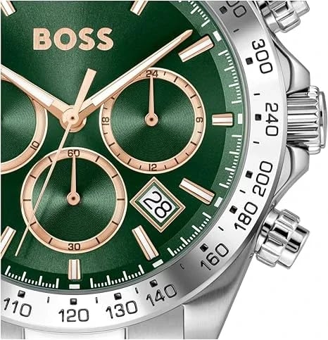 Montre Hugo Boss 1514268 homme verso boîtier argent
