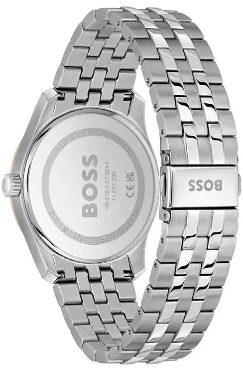 Montre Homme Hugo Boss Principle Master 1514275 argentée bracelet Maillons acier vue 3