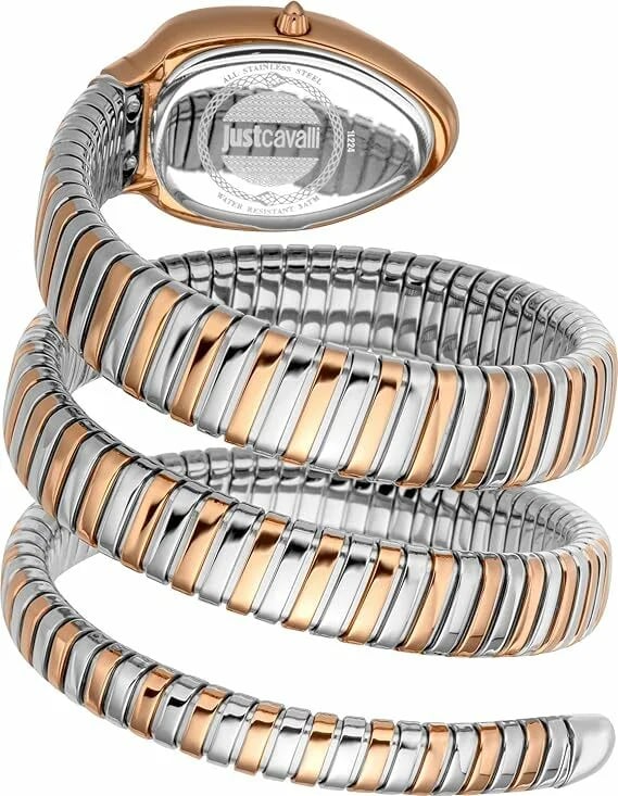 Montre Just Cavalli JC1L224M0095 femme détail cadran bleu