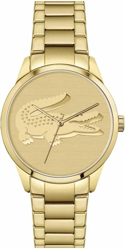 Montre Lacoste 2001175 femme cadran doré bracelet acier inoxydable