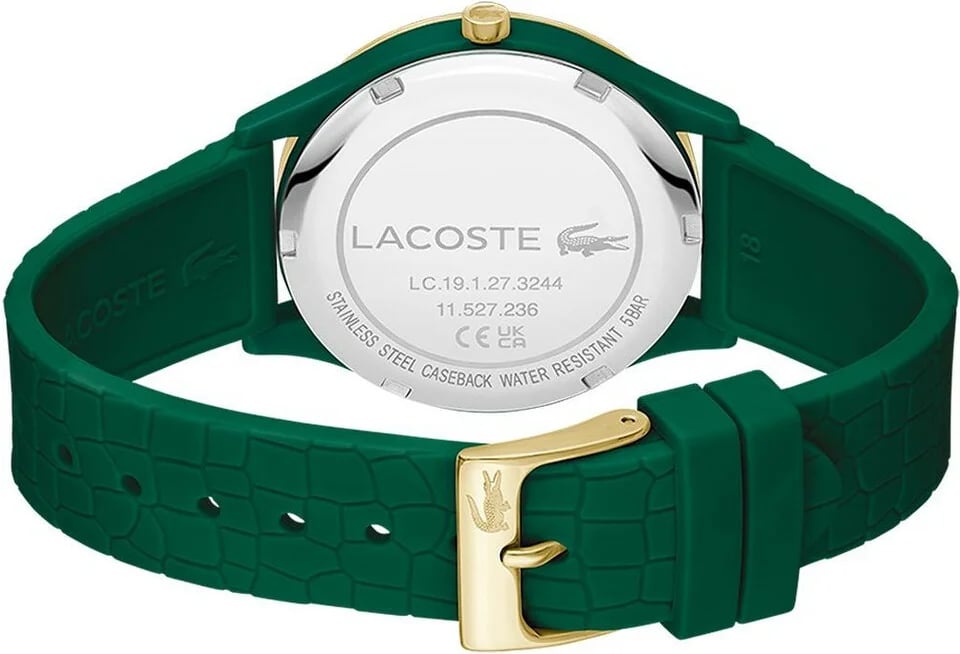 Montre Lacoste 2001247 femme détail cadran vert