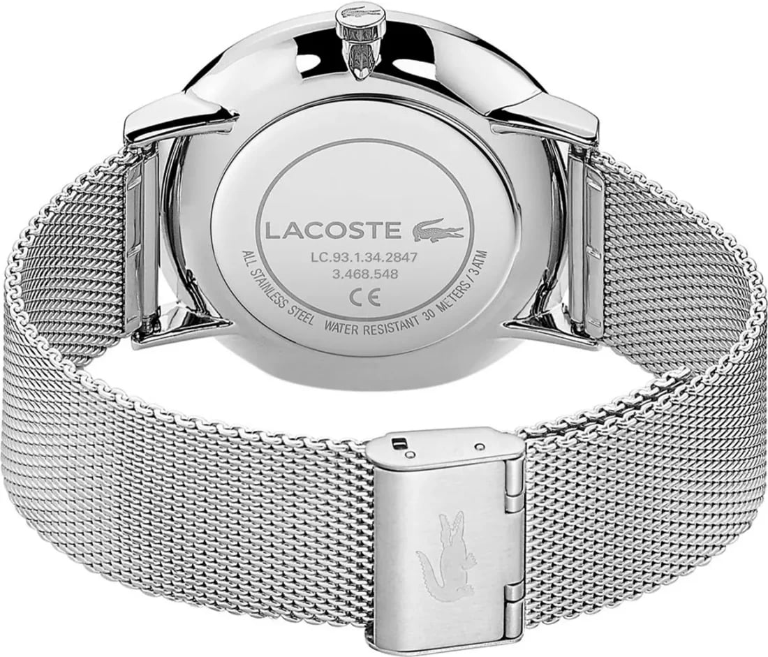 Montre Lacoste 2011024 homme détail cadran bleu
