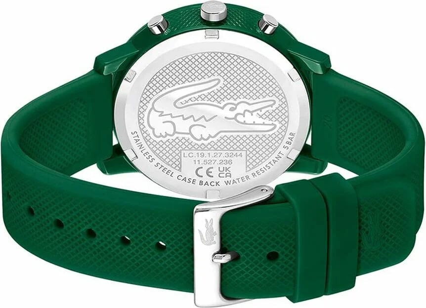 Montre Lacoste 2011245 homme détail cadran vert