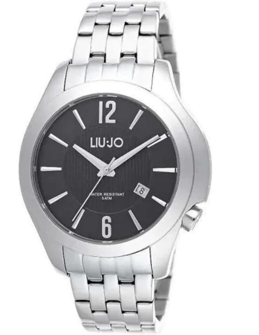 Montre Liu Jo Luxury TLJ963 argentée crème, aiguilles index bâtons, style épuré minimaliste