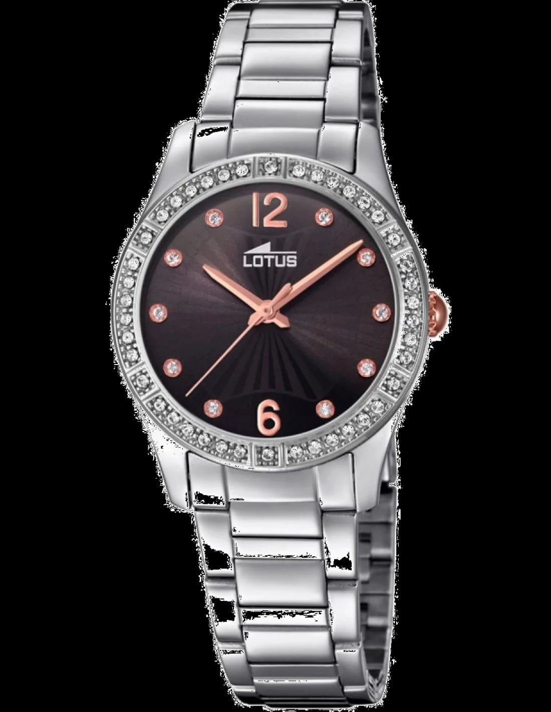 Montre Lotus L18383/2 argentée cadran blanc nacré style élégant et féminin