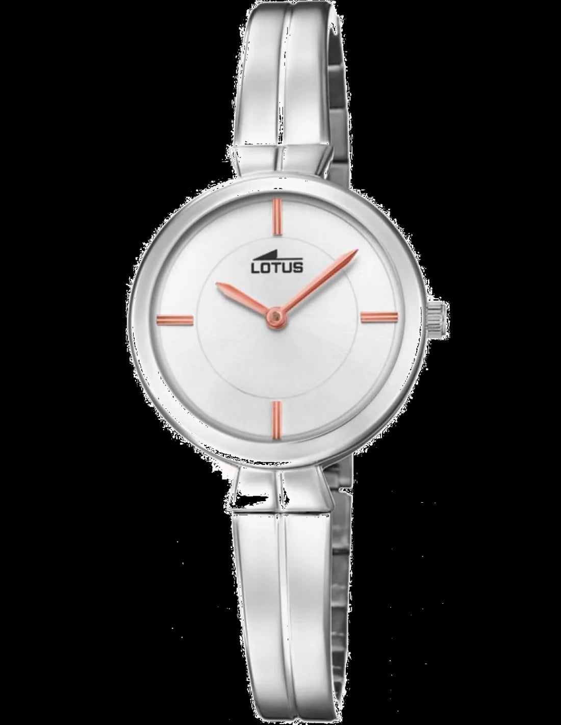 Montre Lotus L18439/1 avec cadran argenté et finitions minimalistes, style élégant et polyvalent