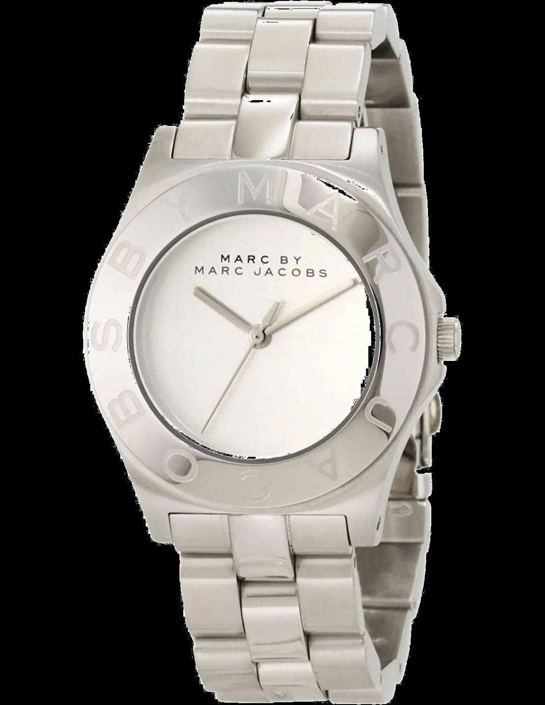 Montre Marc Jacobs MBM3125 femme cadran argent bracelet acier inoxydable