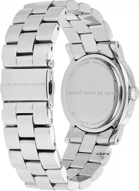 Montre Marc Jacobs MBM3214 femme détail cadran argent