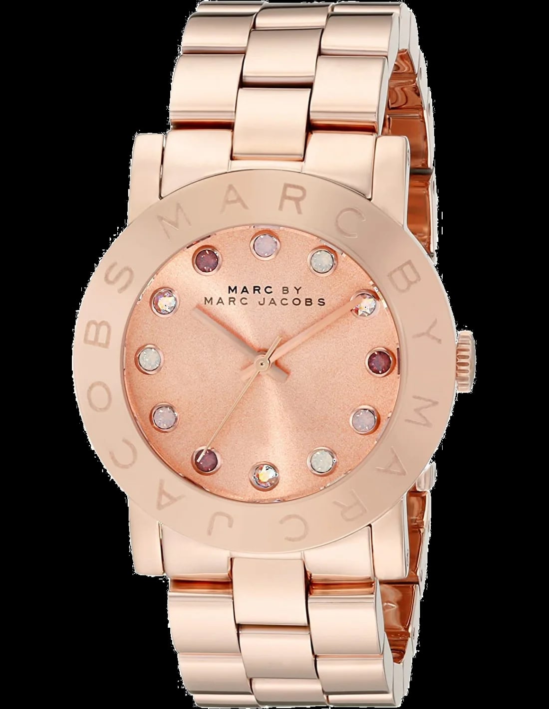 Montre Marc Jacobs MBM3216 femme cadran or rose bracelet acier inoxydable