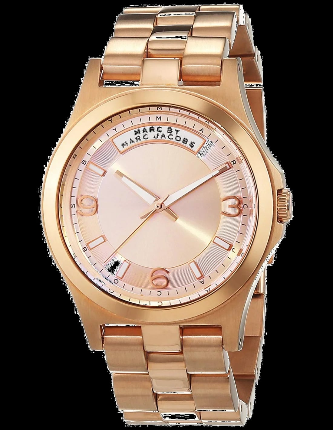 Montre Marc Jacobs MBM3232 femme cadran or rose bracelet acier inoxydable
