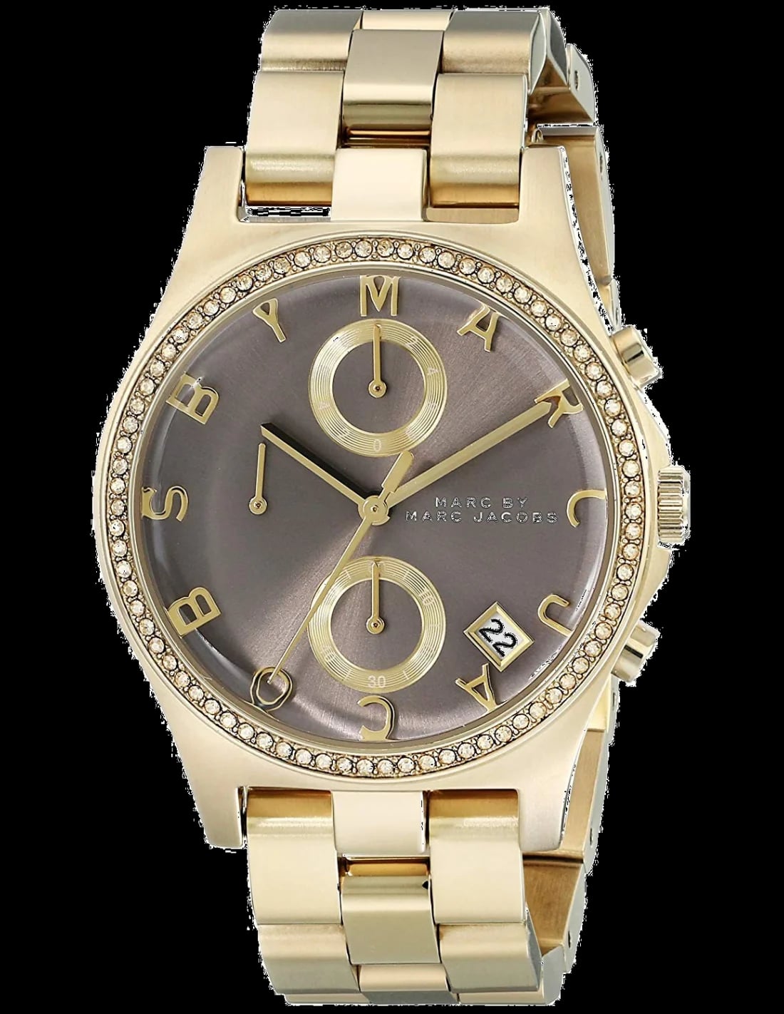 Montre Marc Jacobs MBM3298 femme cadran marron bracelet acier inoxydable
