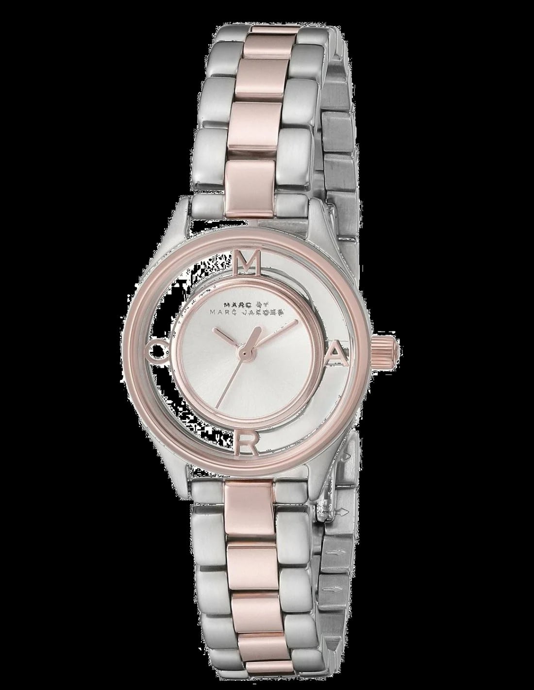 Montre Marc Jacobs MBM3418 femme cadran argent bracelet acier inoxydable
