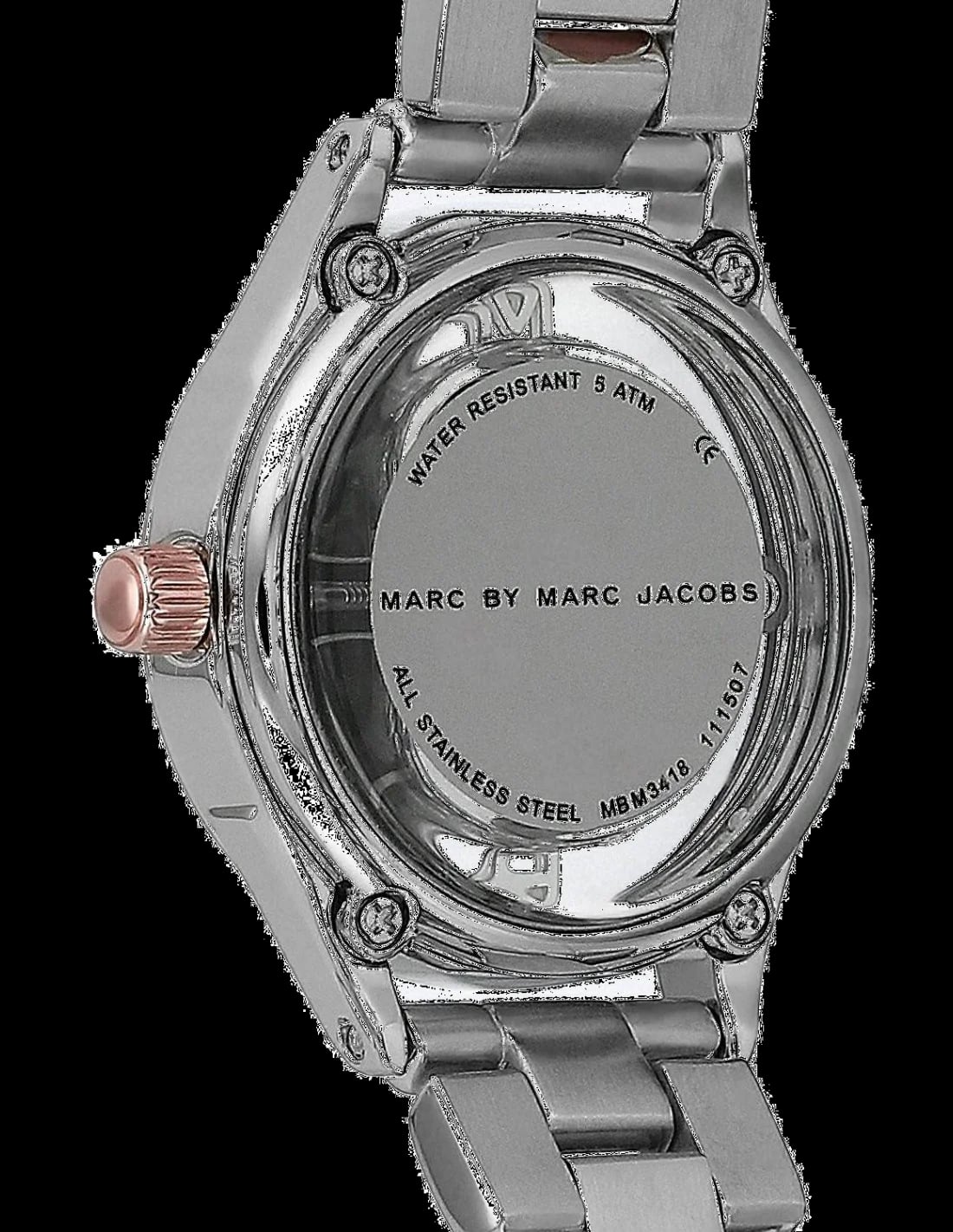 Montre Marc Jacobs MBM3418 femme vue de profil