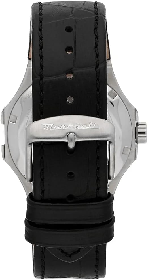 Montre Maserati R8821108001 homme verso boîtier argent