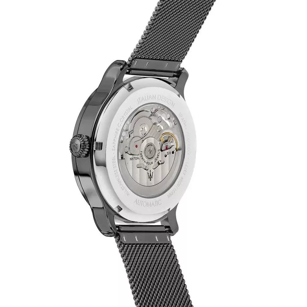 Montre Maserati R8823118002 homme détail bracelet acier inoxydable