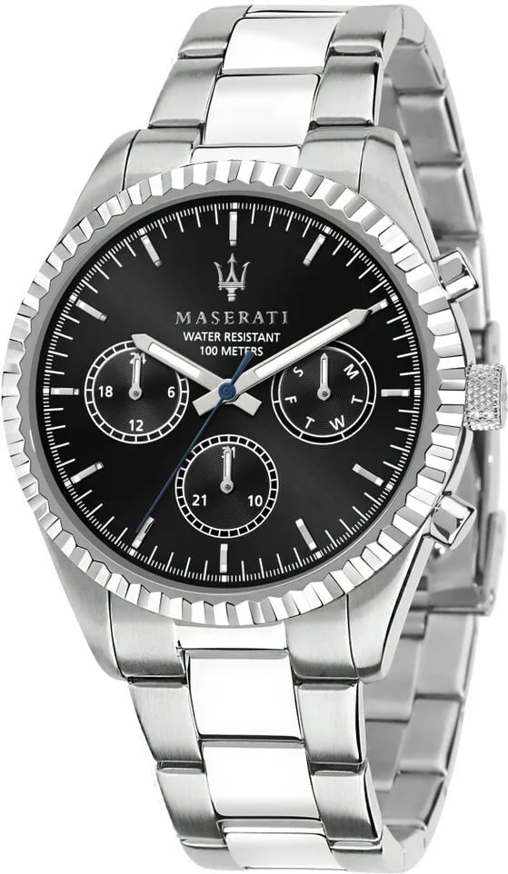 Montre Maserati Competizione R8853100023 cadran noir acier chronographe