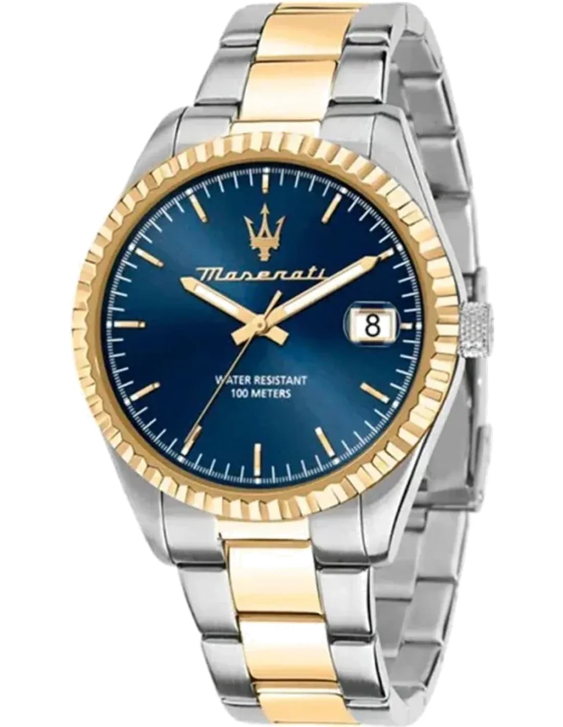 Montre Maserati R8853100027 homme cadran bleu bracelet acier inoxydable