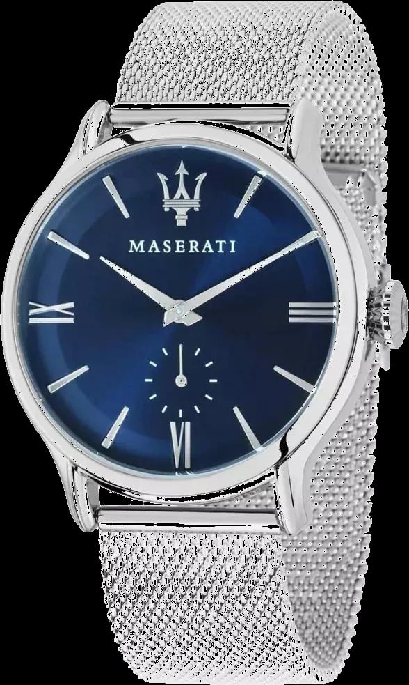 Montre Maserati R8853118006 homme cadran bleu bracelet acier inoxydable