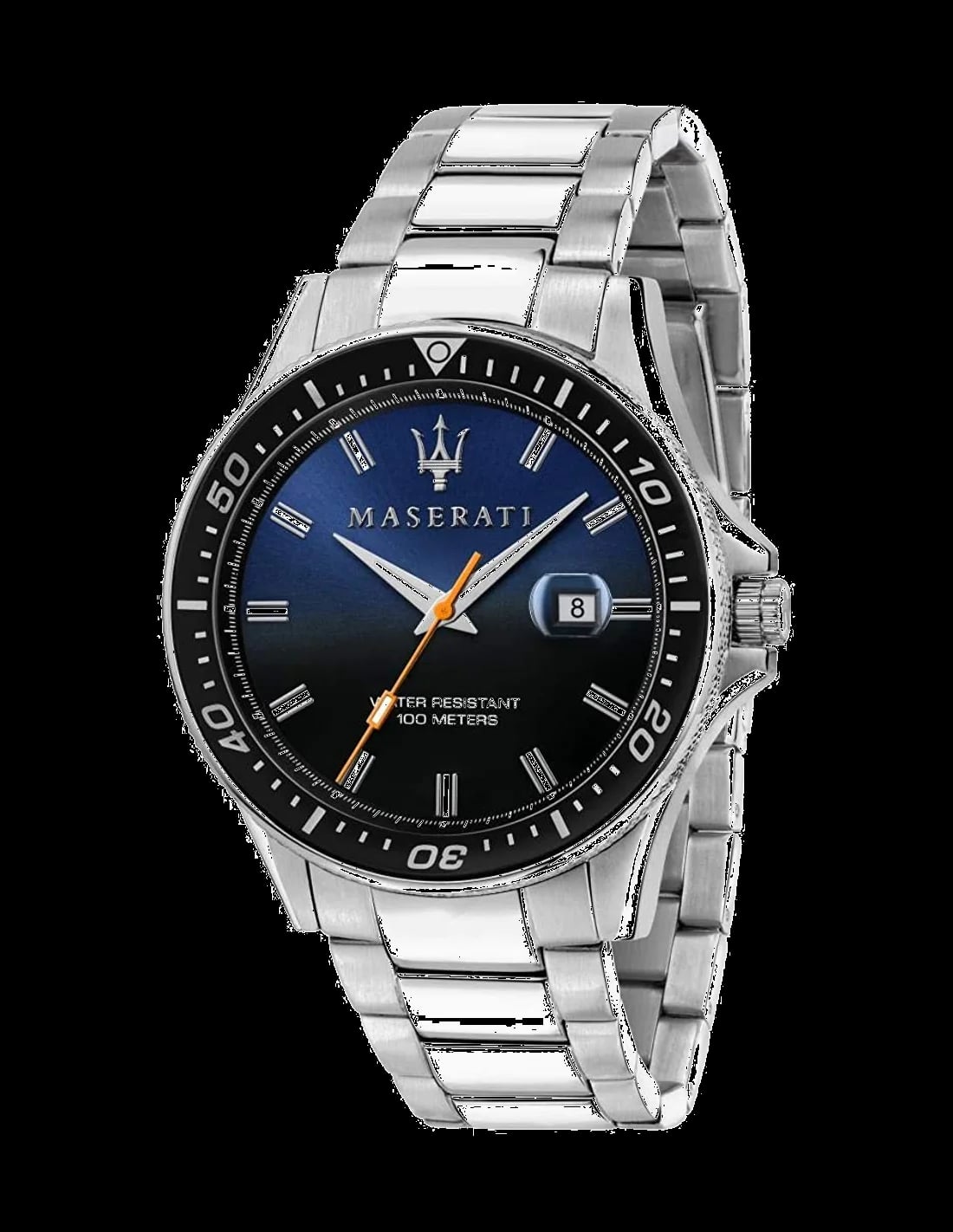 Montre Maserati R8853140001 homme cadran bleu bracelet acier inoxydable