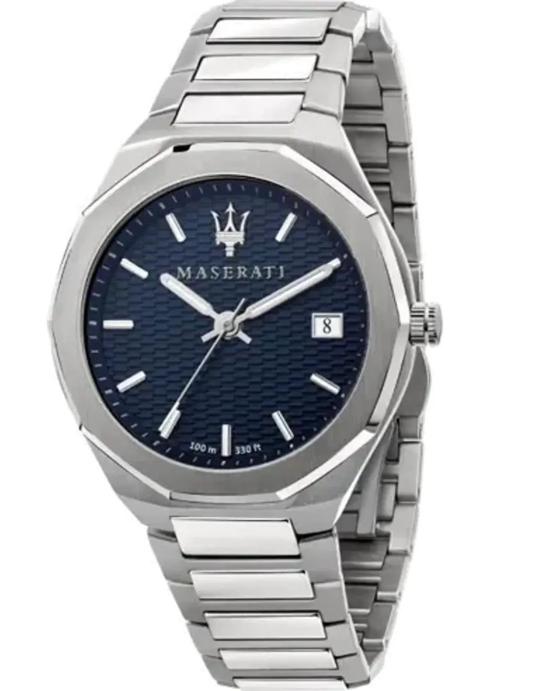 Montre Maserati R8853142006 homme cadran bleu bracelet acier inoxydable