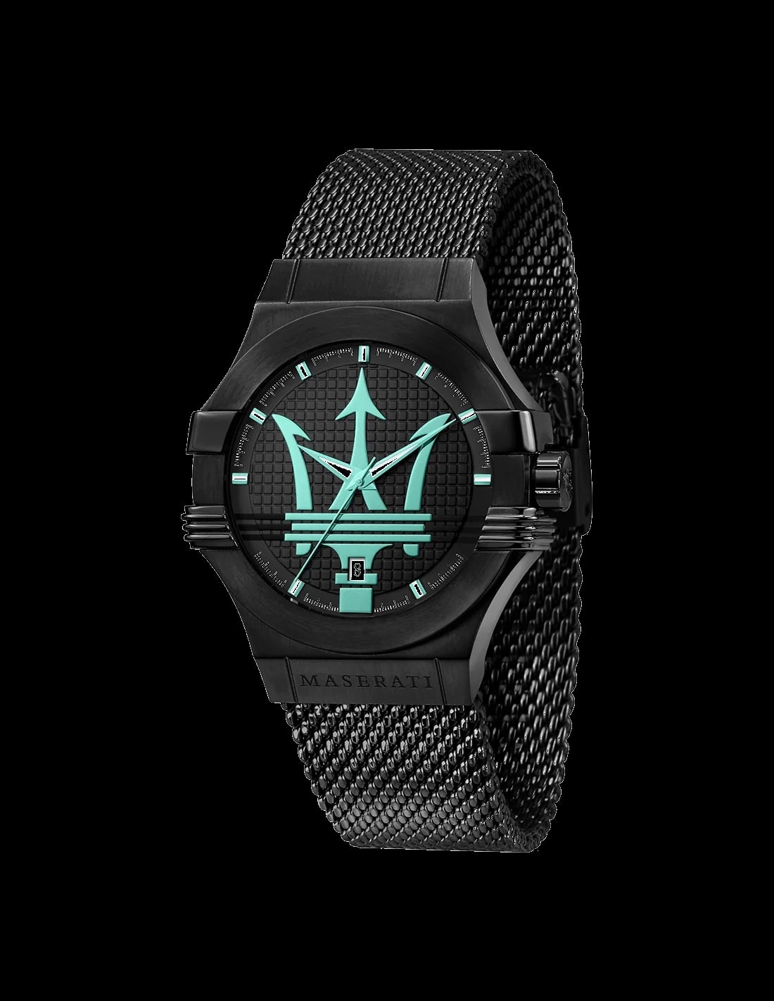 Montre Maserati R8853144002 homme cadran noir bracelet acier inoxydable