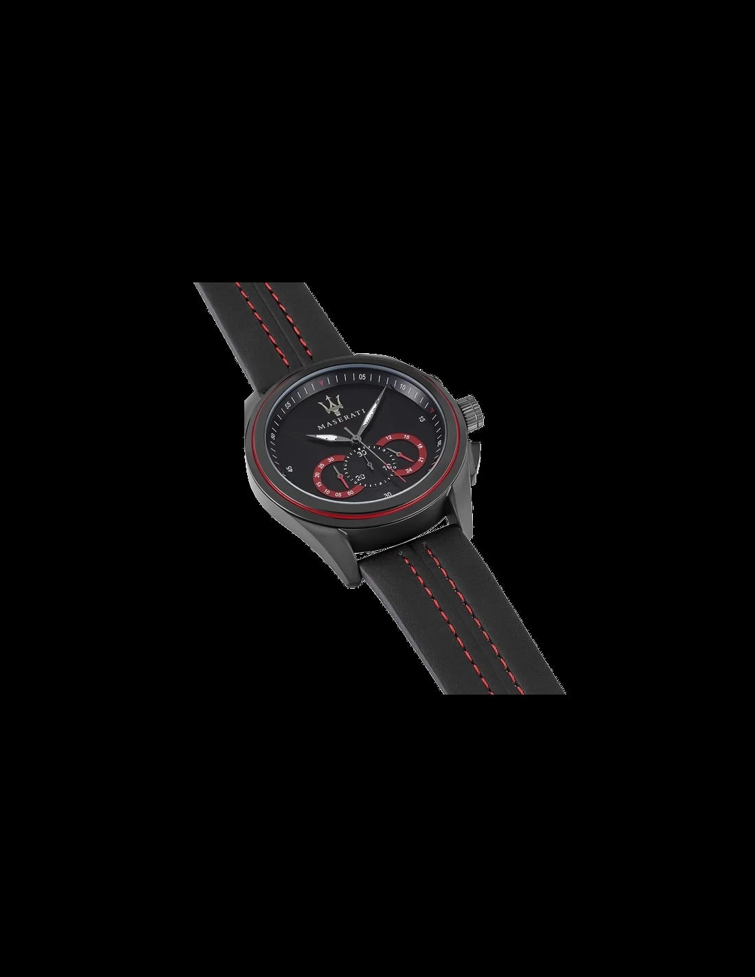 Montre Maserati R8871612023 homme détail cadran noir