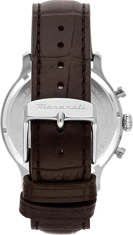 Montre Maserati R8871618014 homme verso boîtier argent