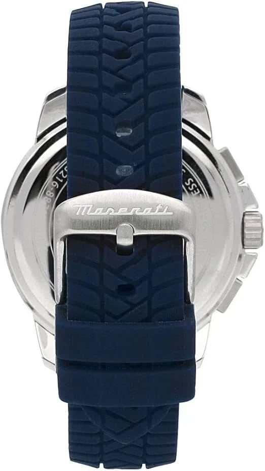 Montre Maserati R8871621013 homme détail cadran argent