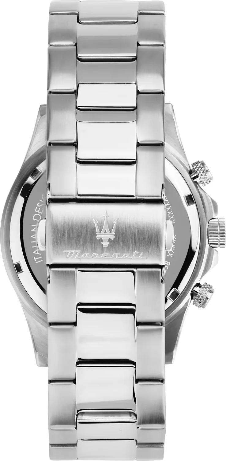 Montre Maserati R8873600008 Acier Argenté et Cadran Noir Multifonctions vue 4