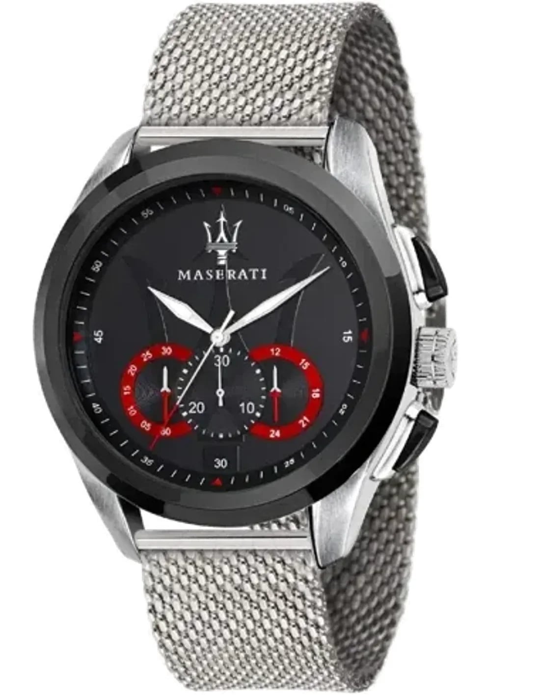 Montre Maserati R8873612005 homme cadran noir bracelet acier inoxydable