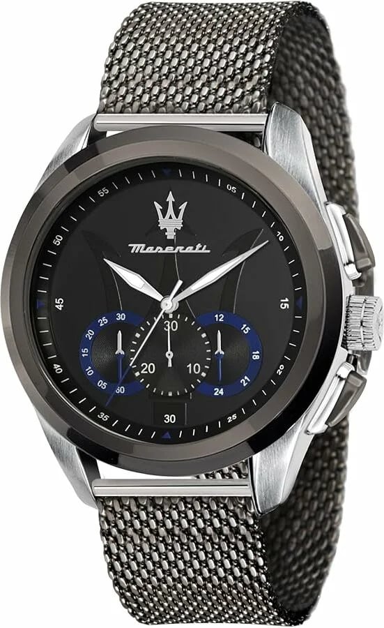 Montre Maserati R8873612006 homme détail cadran noir
