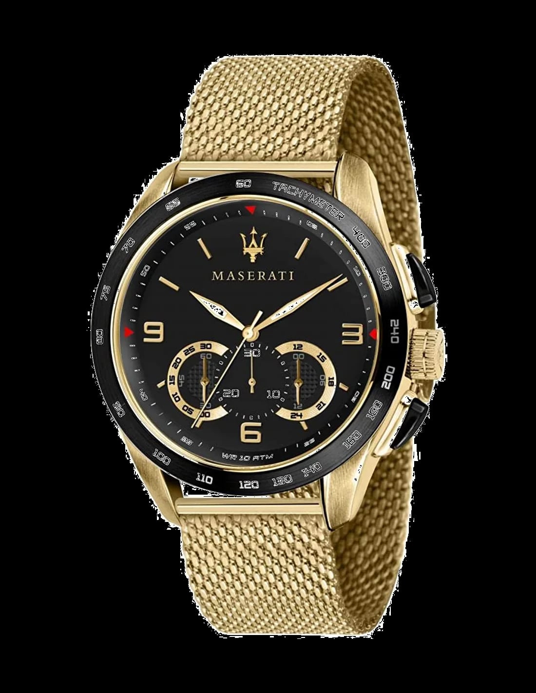 Montre Maserati R8873612010 homme cadran noir bracelet acier inoxydable