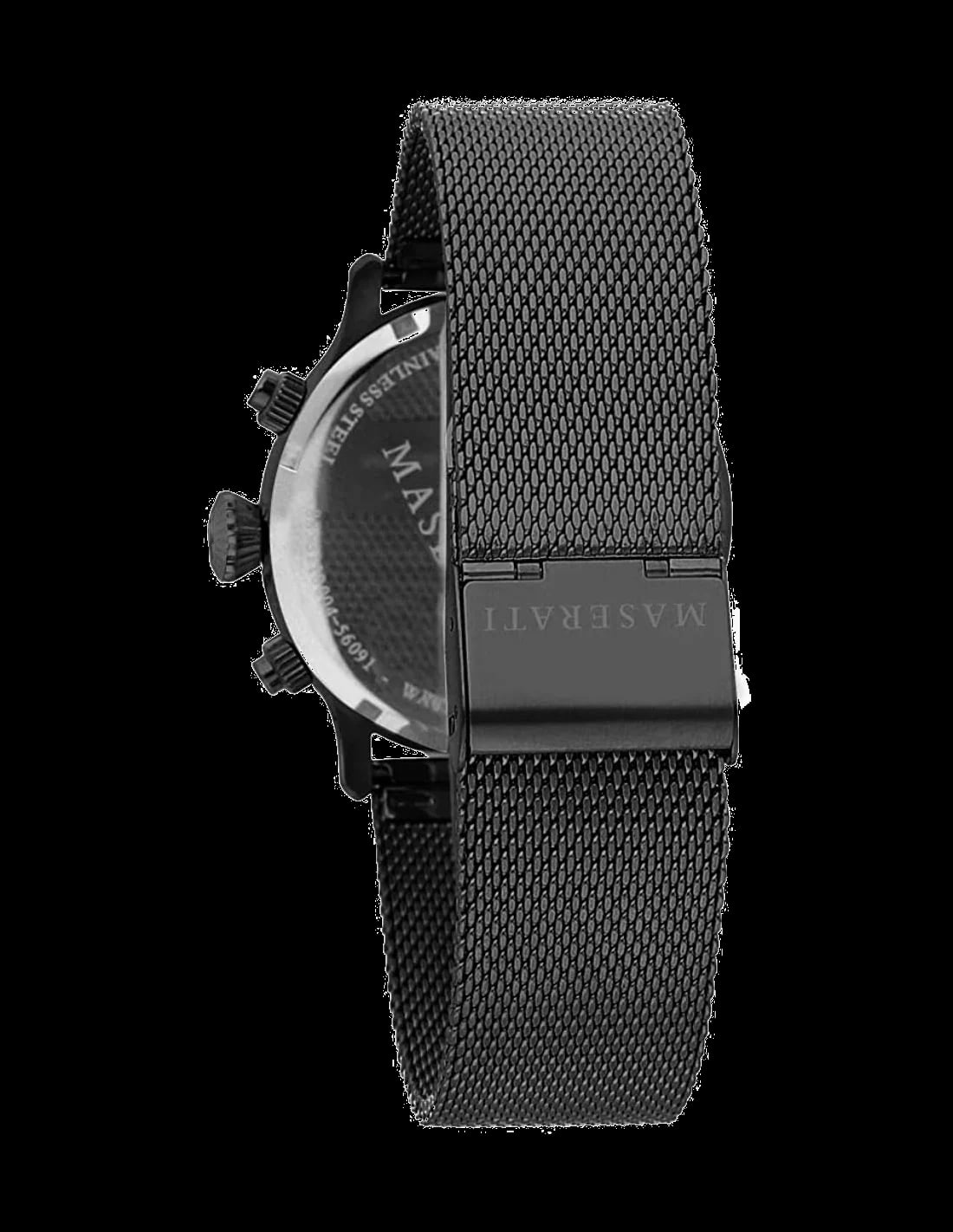 Montre Maserati R8873618006 homme détail cadran noir