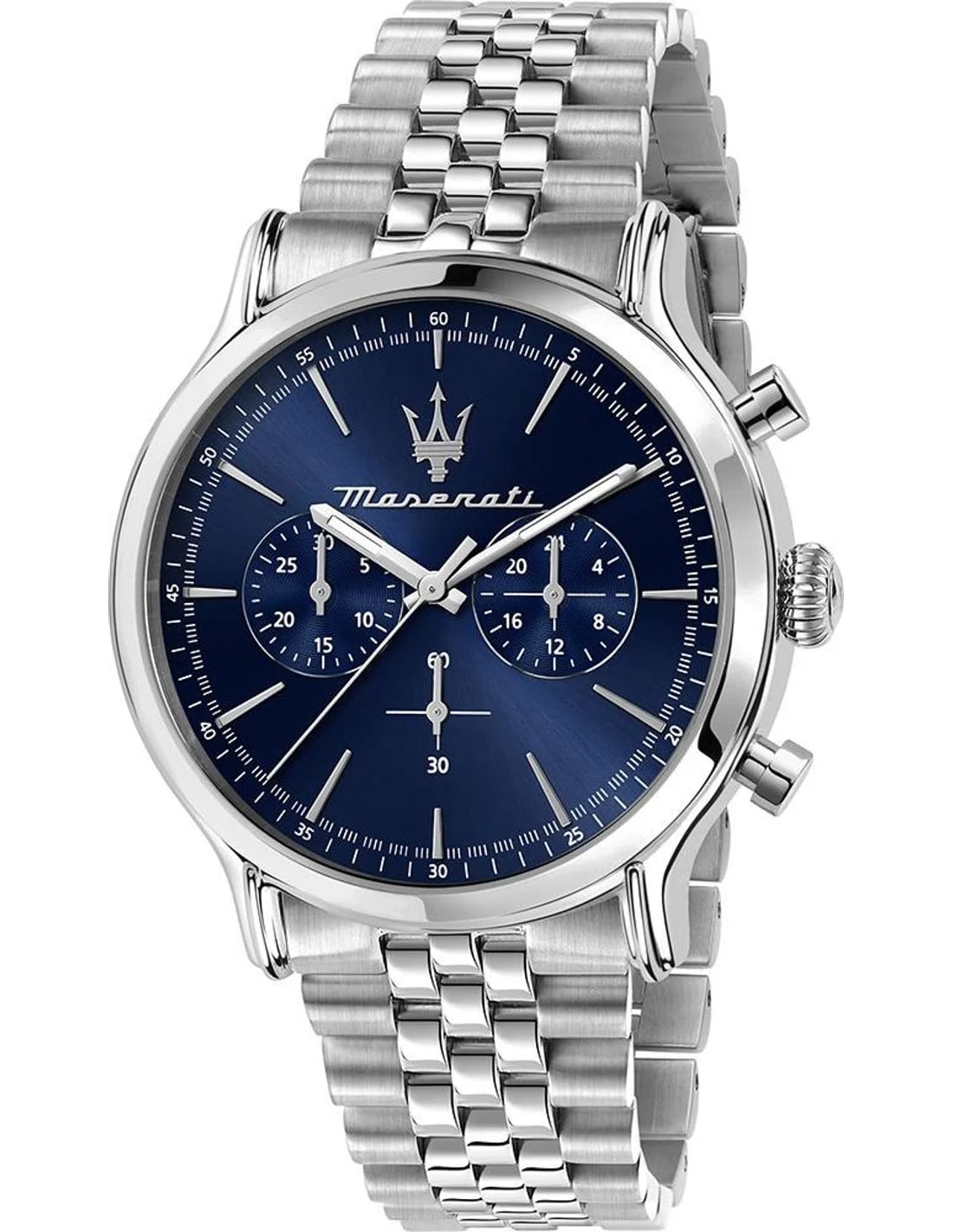 Montre Maserati R8873618024 homme cadran bleu bracelet acier