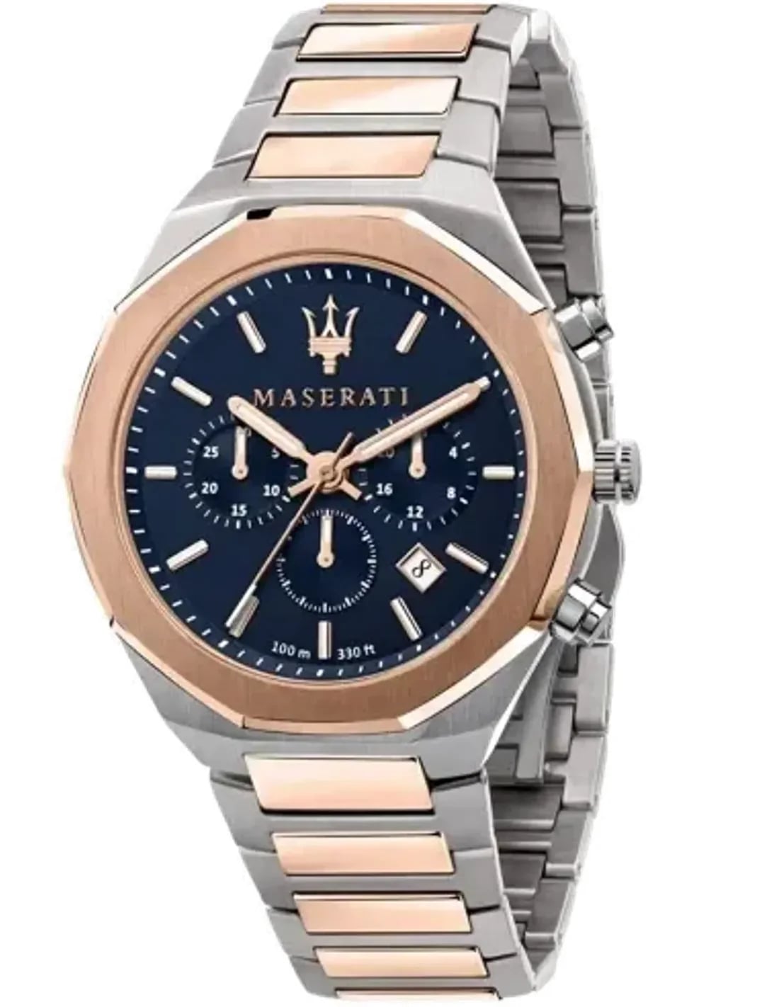 Montre Maserati R8873642002 homme cadran bleu bracelet acier inoxydable