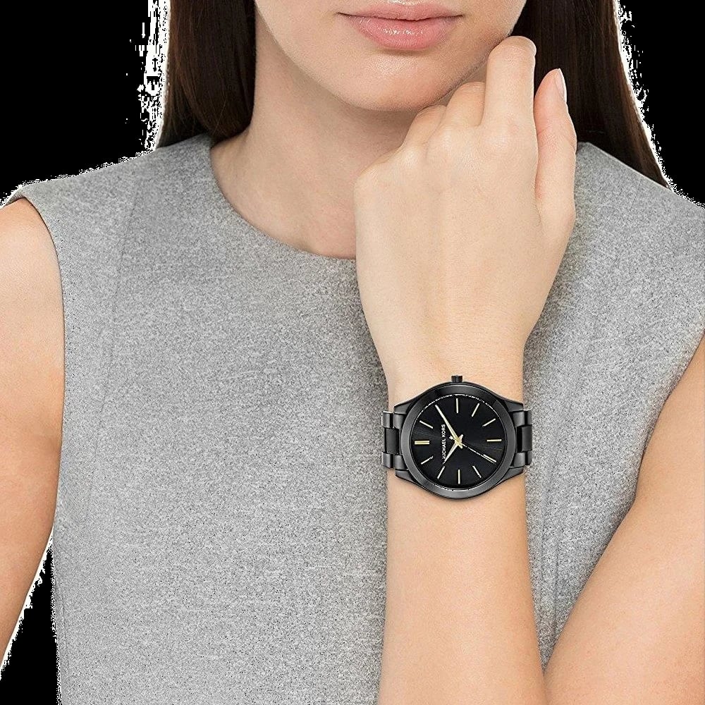 Montre Michael Kors MK3221 unisexe verso boîtier noir