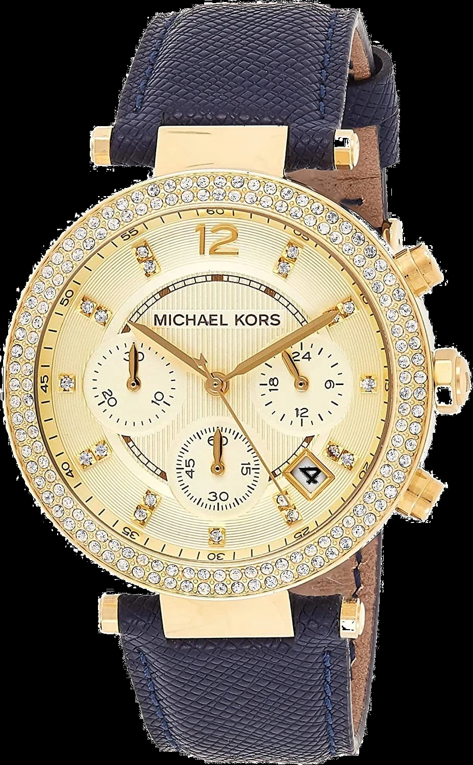 Montre Michael Kors MK2280 femme cadran doré bracelet cuir