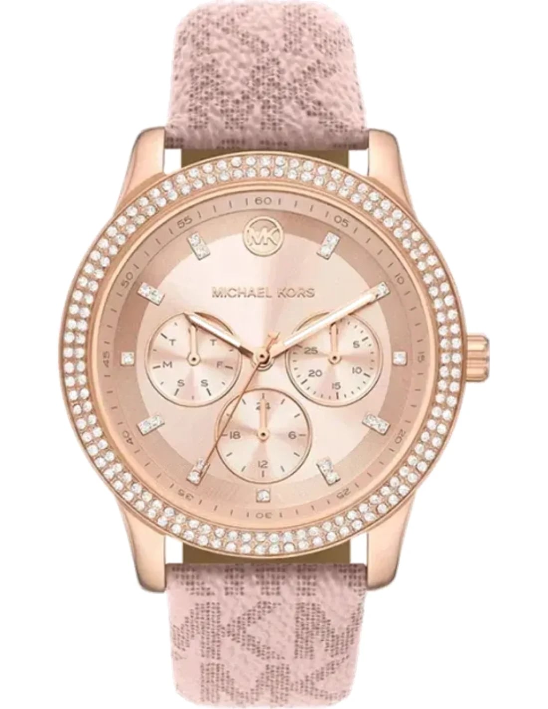 Montre Michael Kors MK2955 femme cadran rose bracelet caoutchouc / silicone