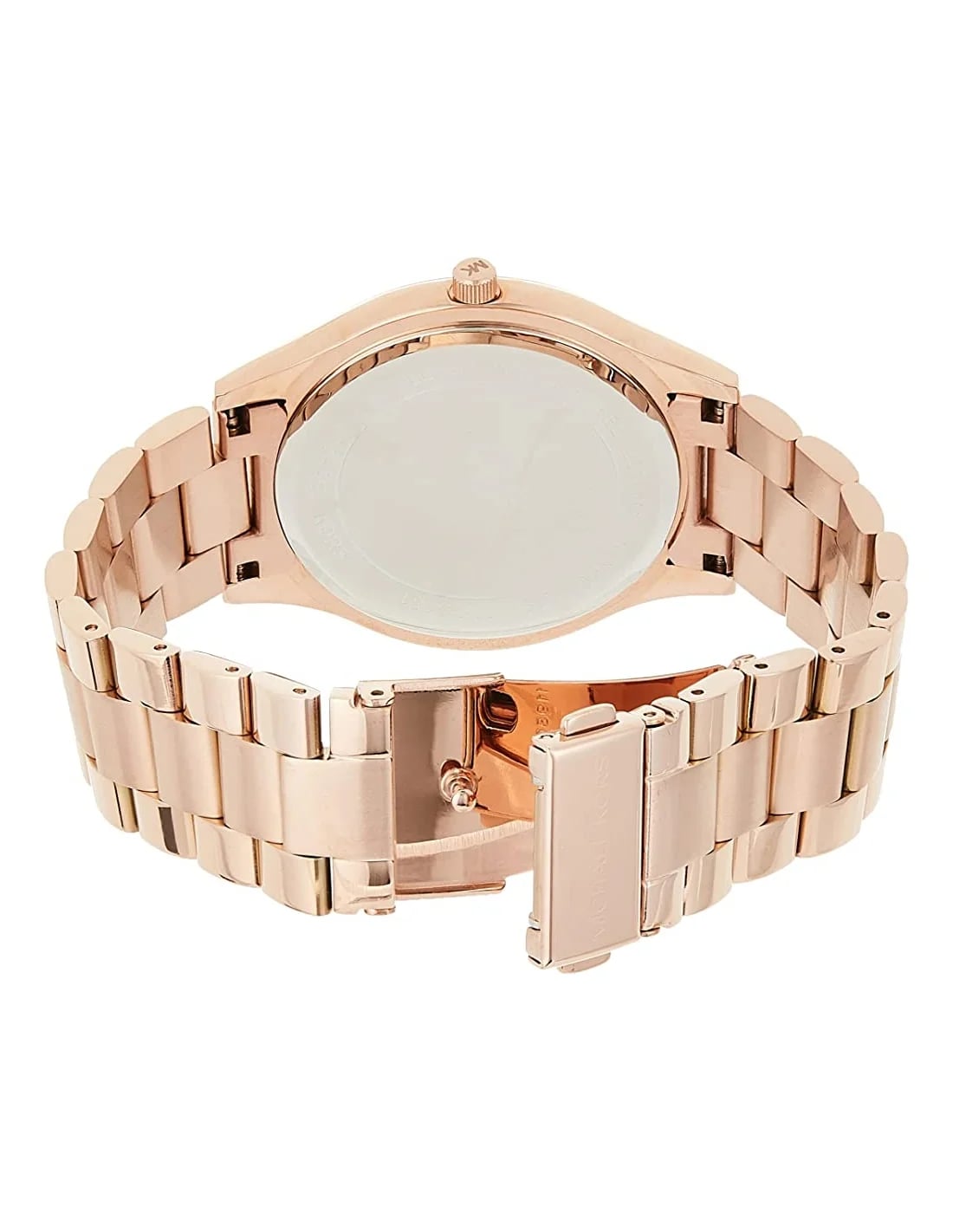 Montre Michael Kors MK3181 cadran marron index bâtons aiguilles analogiques