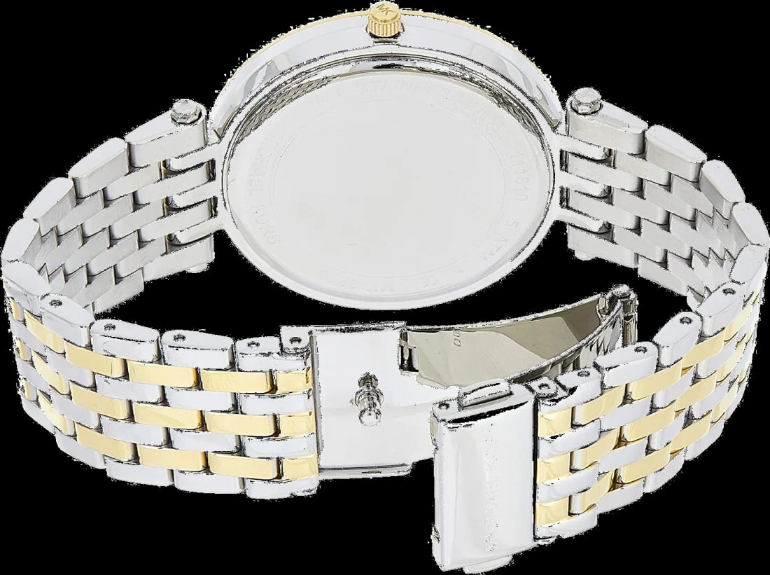 Montre Michael Kors MK3215 femme détail cadran argent