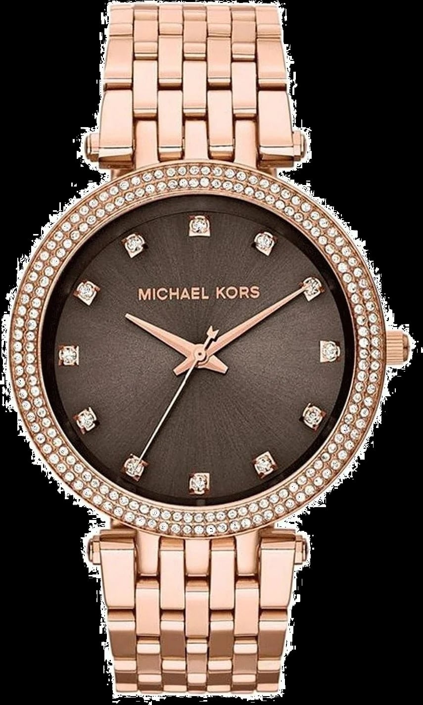 Montre Michael Kors MK3217 femme cadran marron bracelet acier inoxydable